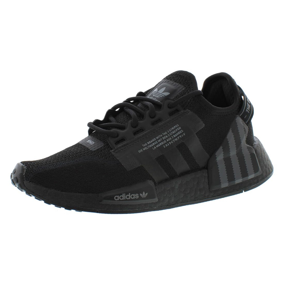 Adidas NMD_R1 V2 GS Boys Shoes Size 4.5  Color: Black/Grey