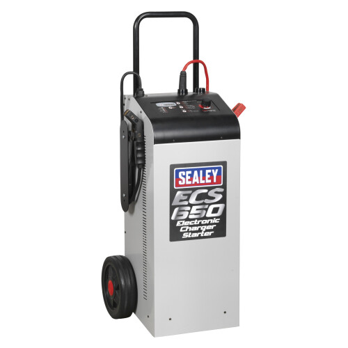 Sealey Sealey 12/24V Electronic Charger Maintainer/Starter 100/650A ECS650