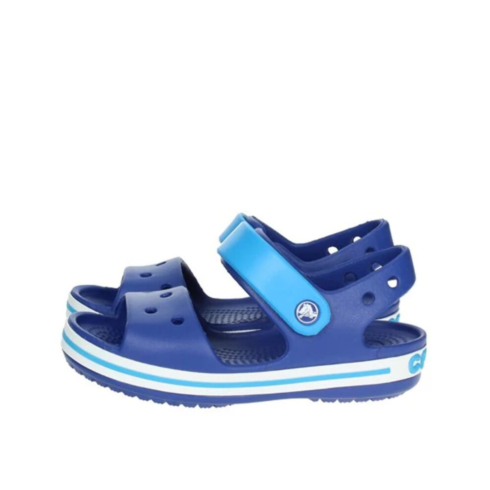 Crocs Kids' Crocband Sandals  Cerulean Blue/Ocean  9 Toddler
