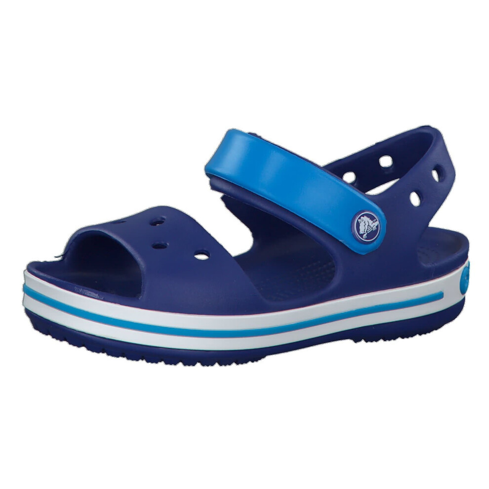 Crocs Kids' Crocband Sandals  Cerulean Blue/Ocean  12 Little Kid
