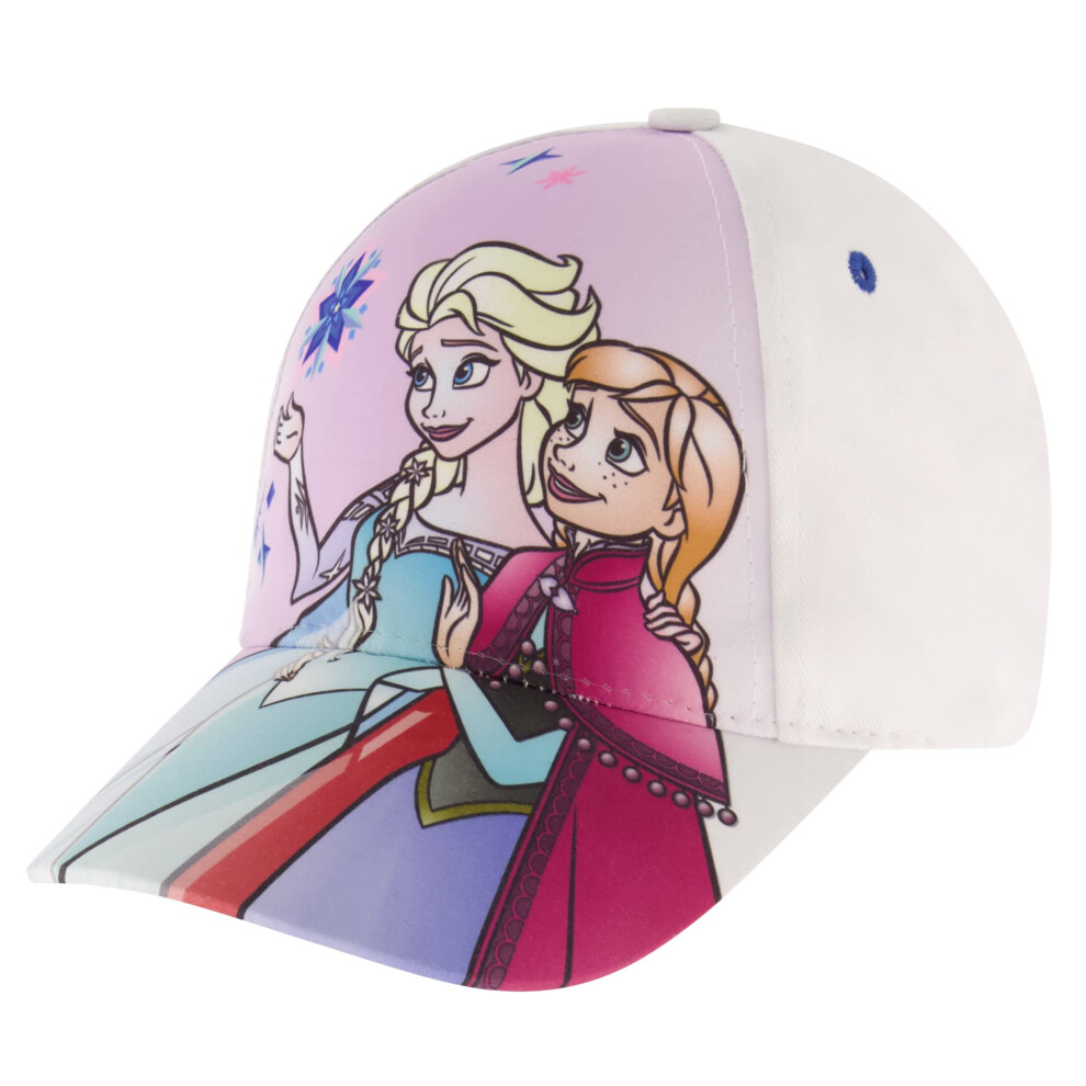 Disney Girls Baseball Cap  Frozen Elsa & Anna Adjustable Toddler 2-4 O