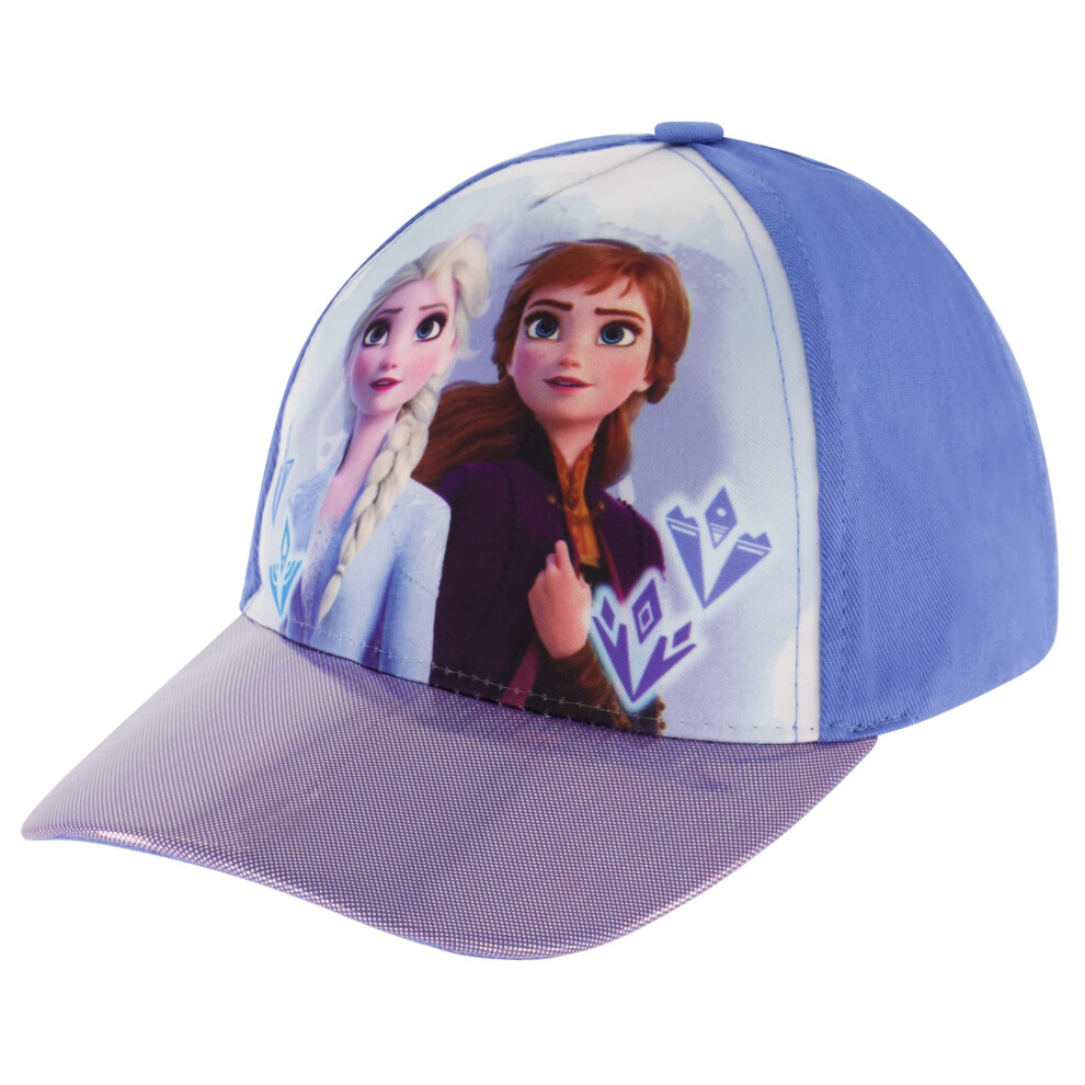 Disney Girls Baseball Cap  Frozen Elsa & Anna Adjustable Toddler 2-4 O