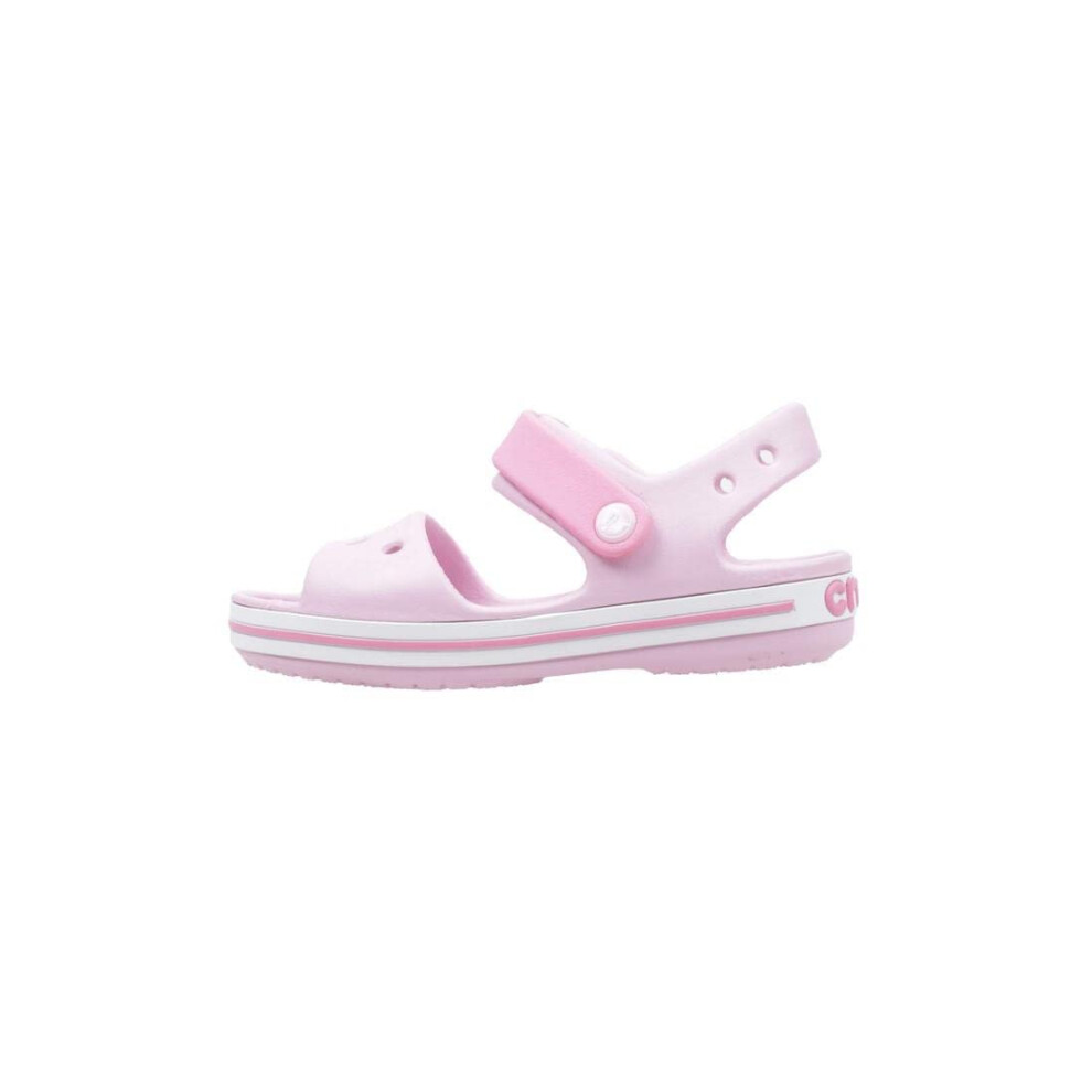 Crocs unisex child Kids' Crocband Sandals Water Shoe  Ballerina Pink