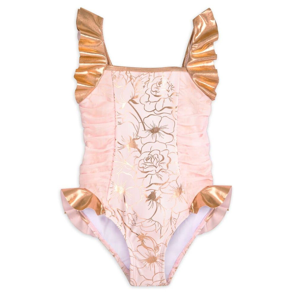 Disney Belle Swimsuit for Girls - Beauty and The Beast  Size 4 Multico