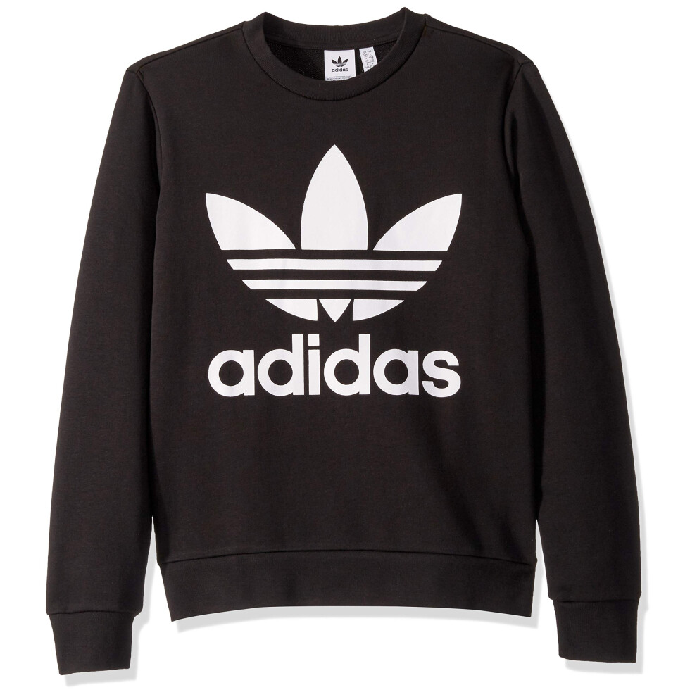 adidas Originals Unisex-Child Trefoil Crew Sweatshirt