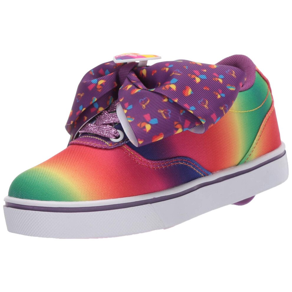 HEELYS Girl's Launch 20 JoJo (Little Kid/Big Kid/Adult) Rainbow/Tie-Dy