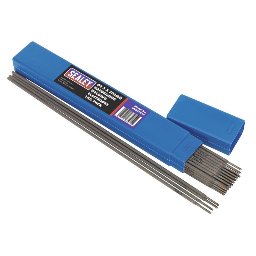 Sealey Hardfacing Welding Electrodes 2.5 x 350mm - 1kg Pack WEHF1025