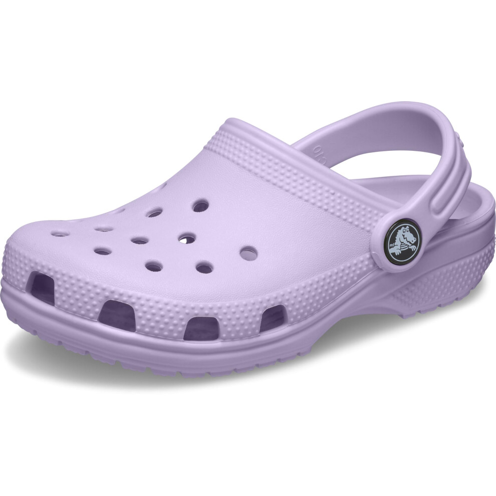 Crocs Kids' Classic Clog   Lavender/Lavender  4 Toddler