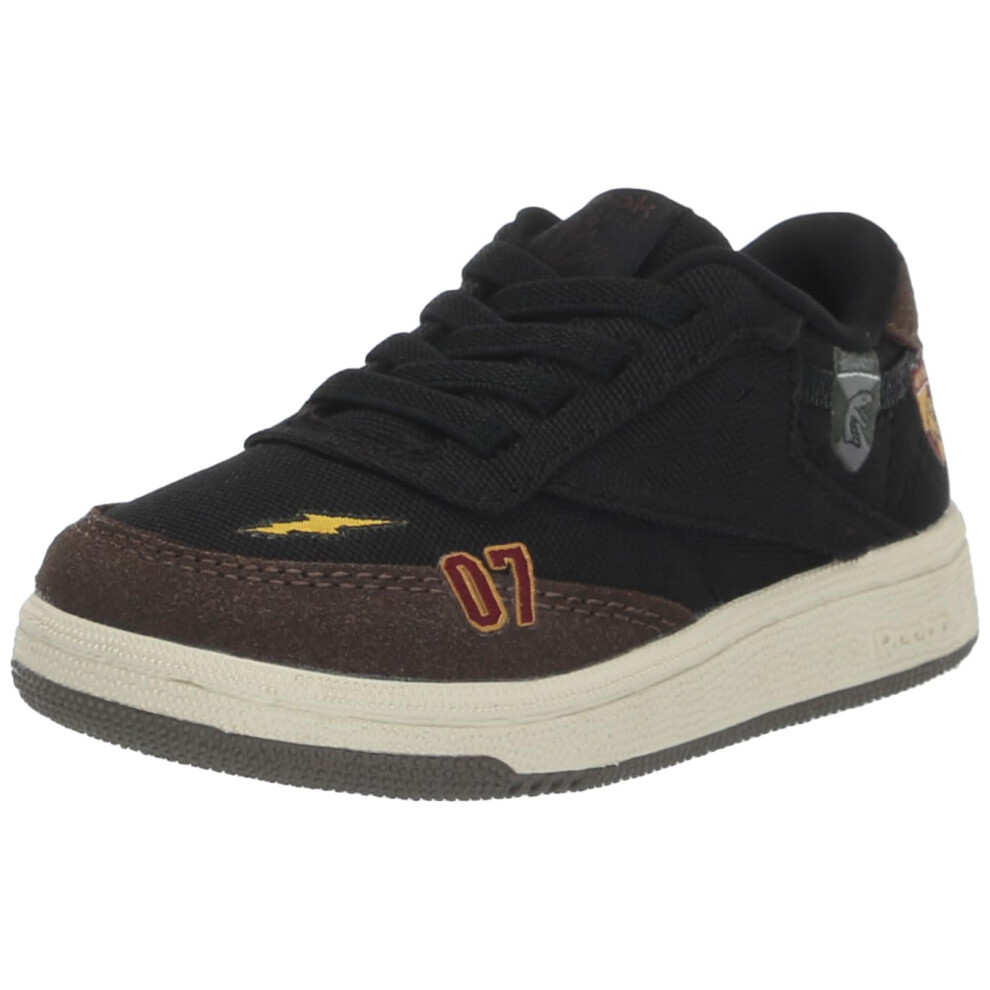 Reebok Unisex Child Harry Potter Club C Sneaker  Night Black/Terrace B