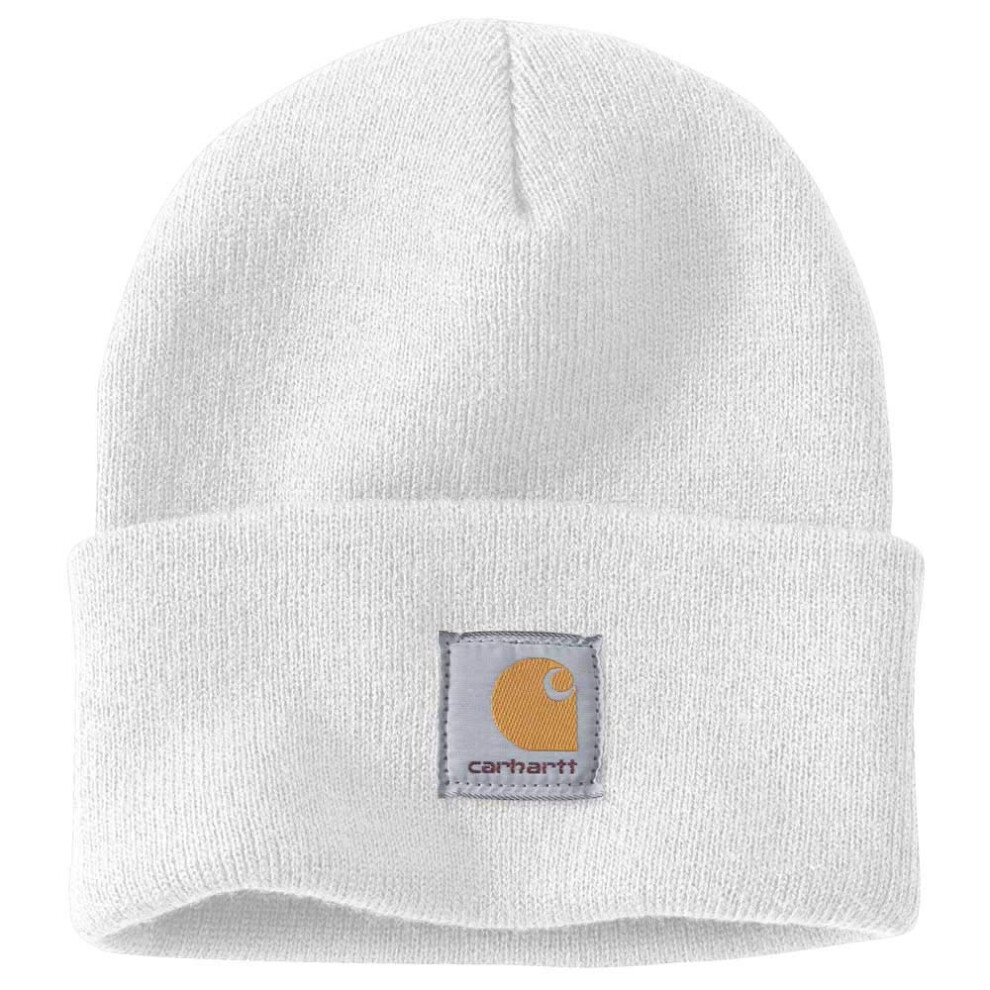 Carhartt Men's Knit Cuffed Beanie (Closeout)  White  One Size