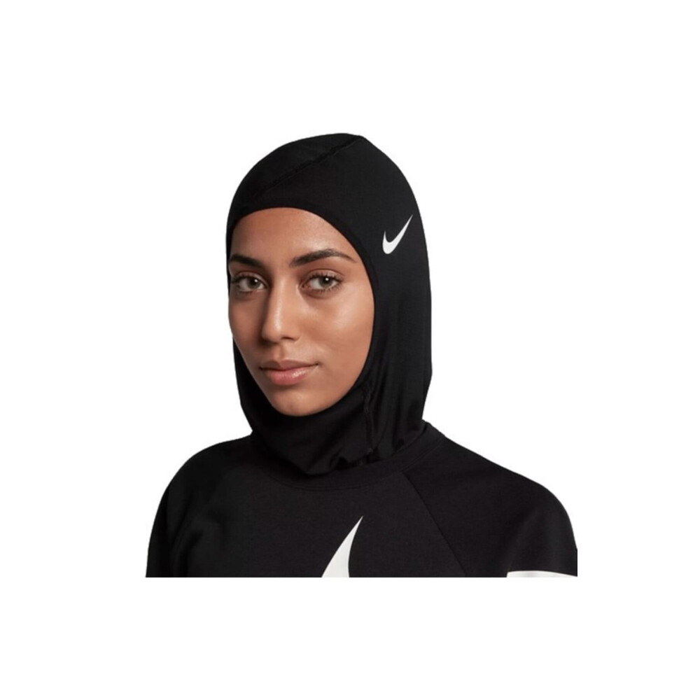 Nike PRO Hijab 2.0 Black/White M/L