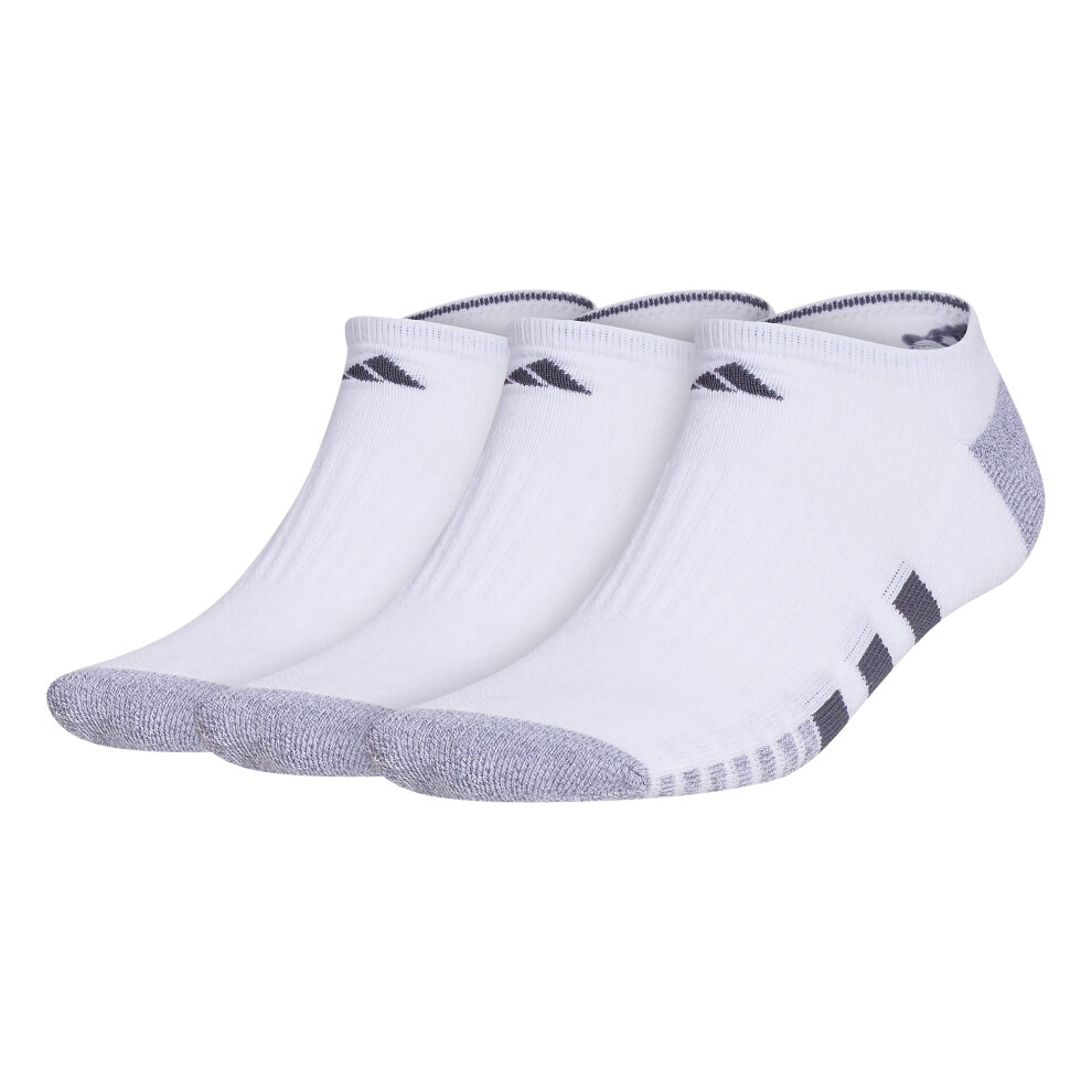 adidas Cushioned No Show Socks (3-Pair)