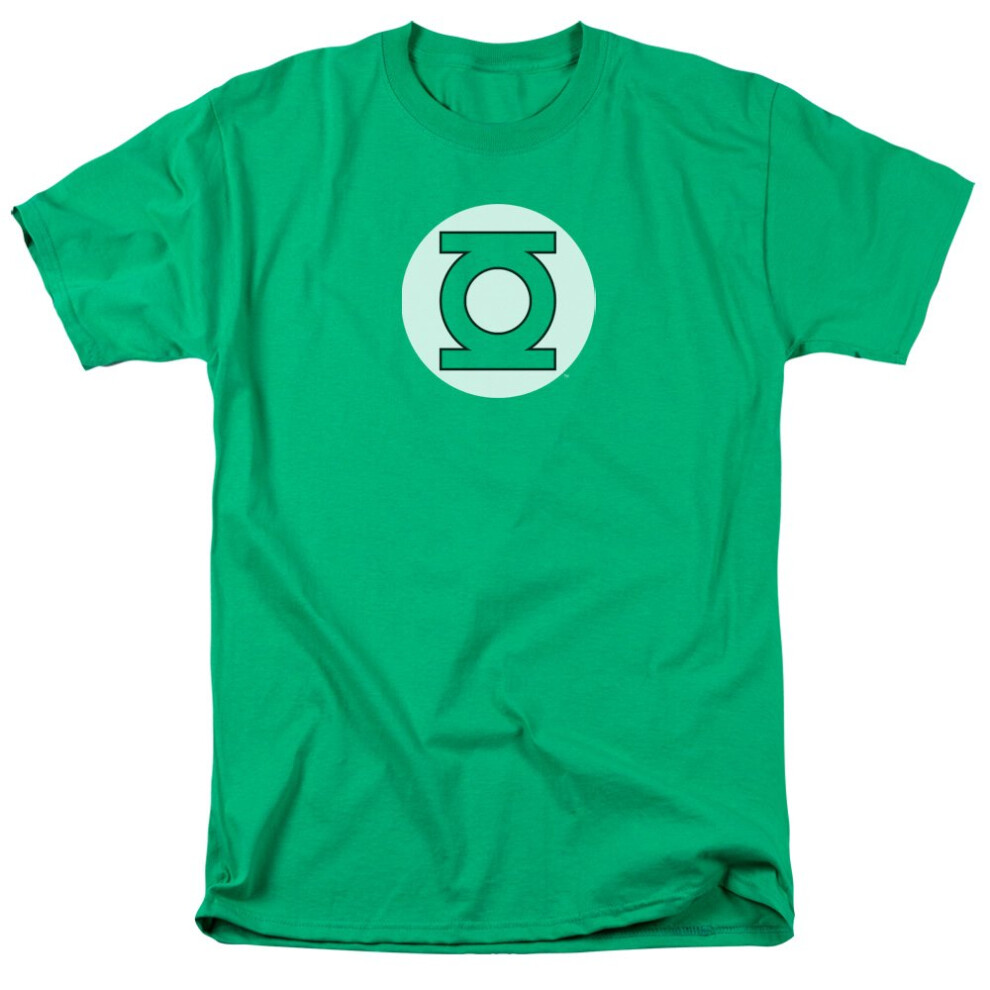 DC Comics Green Lantern Faded Logo Symbol T-shirt (Medium)