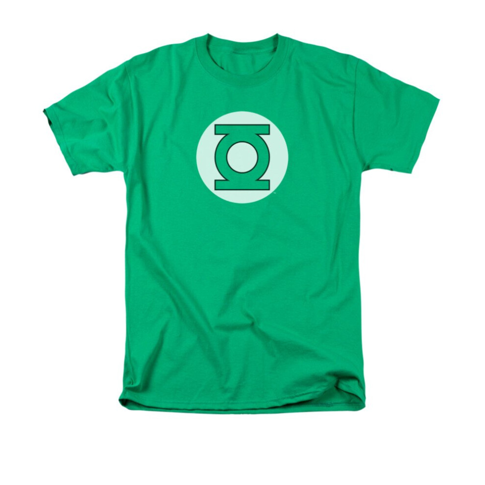 DC Comics Green Lantern Faded Logo Symbol T-shirt (Small)