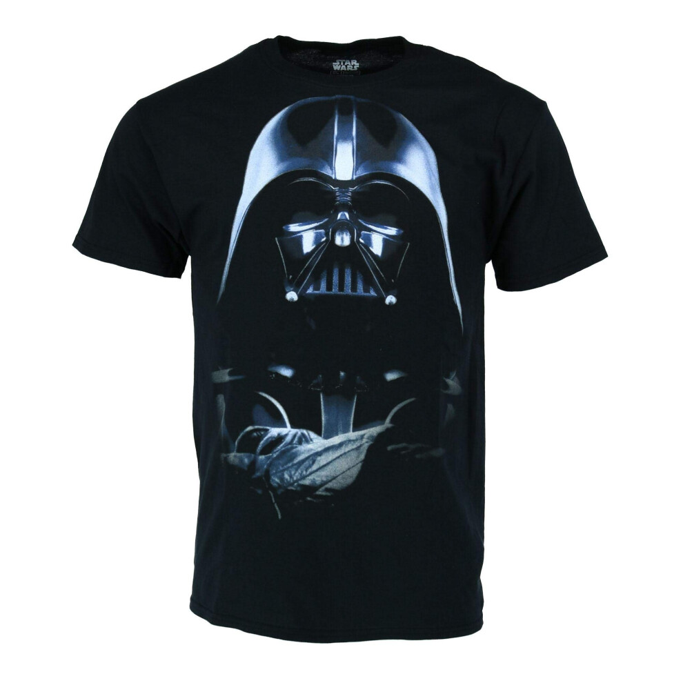 STAR WARS Mens Darth Vader Commands T Shirt  Black (X-Large)