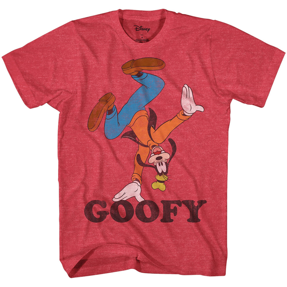 Disney Goofy T-Shirt for Men Adult Merch Graphic Tshirt Men's Tee 3X 3