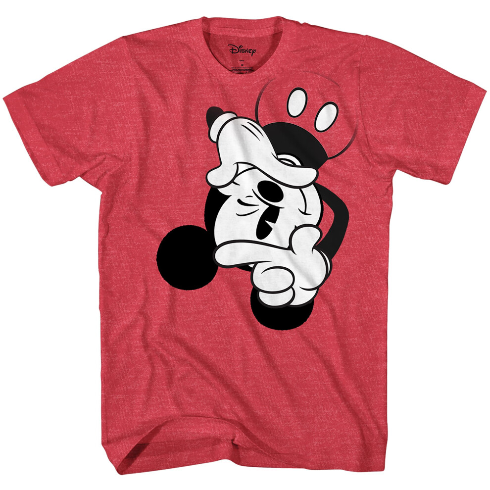 Mickey Mouse View Finder Classic Vintage Licensed Mens Graphic T-Shirt