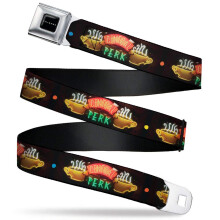 Belt Seatbelt Buckle Friends Central Perk Neon Sign 24 to 38 Inches