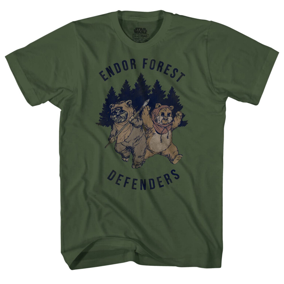 STAR WARS Endor Forest Summer Camp Ewok Funny T-Shirt for Men & Womens