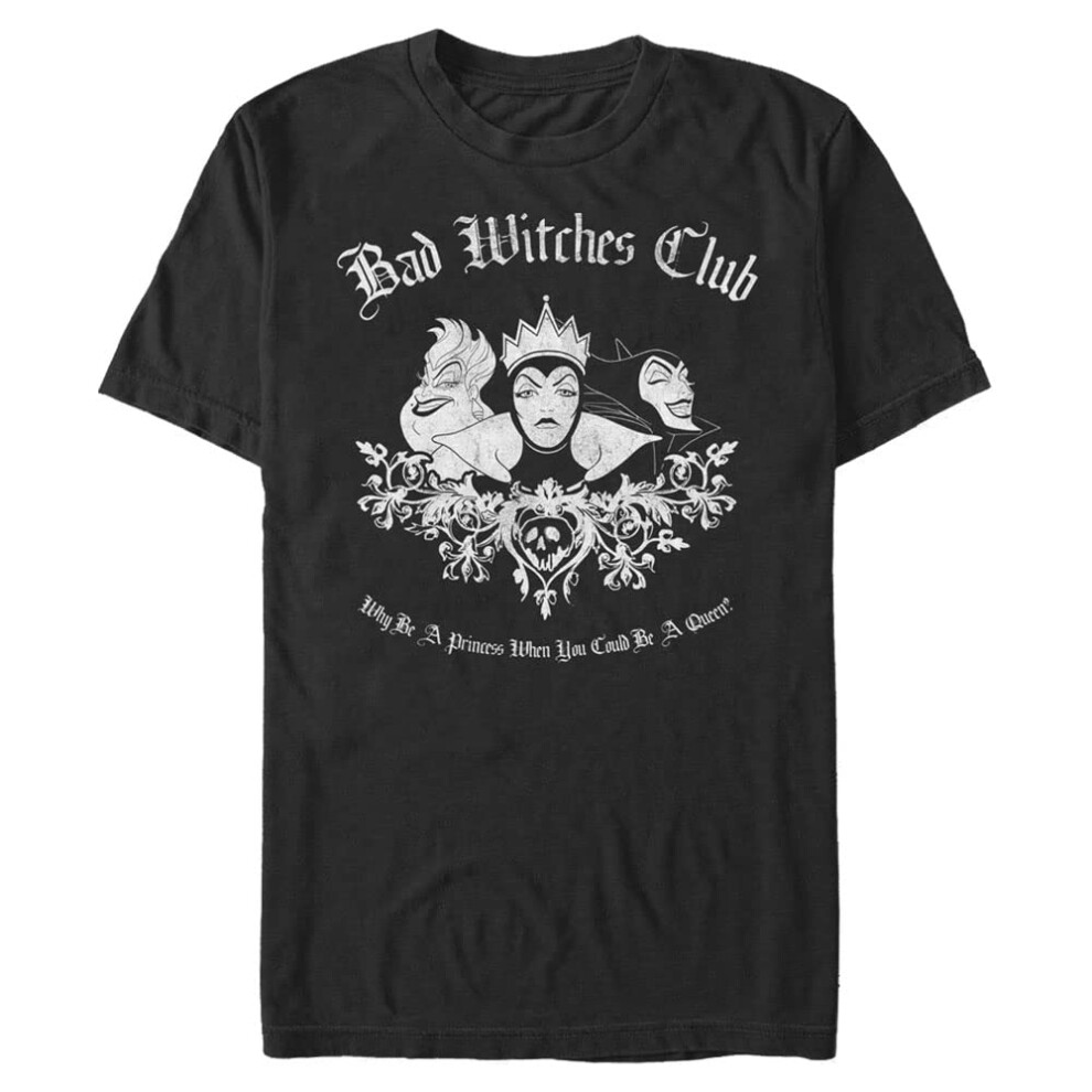 Disney Big & Tall Villains Bad Witch Club Men's Tops Short Sleeve Tee