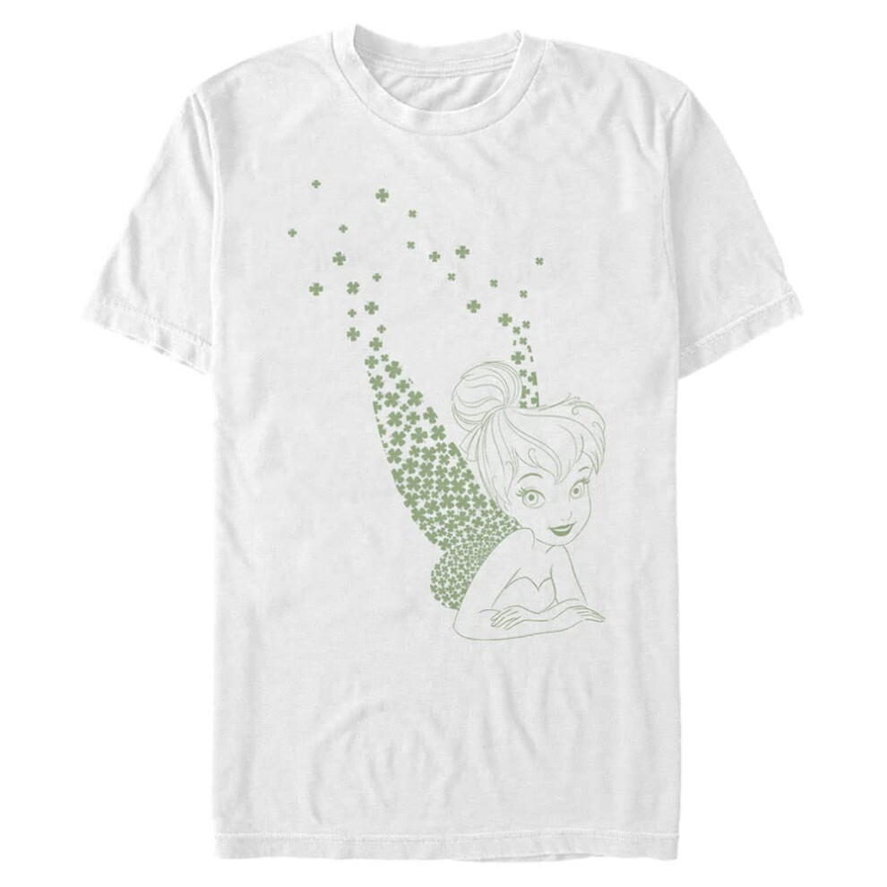 Disney Big & Tall Tinkerbell Tink Clovers Men's Tops Short Sleeve Tee