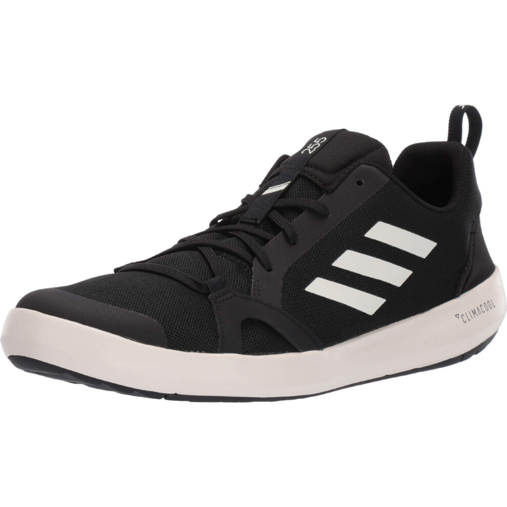 adidas outdoor mens Terrex Cc Boat Shoe  Black/Chalk White/Black  8.5