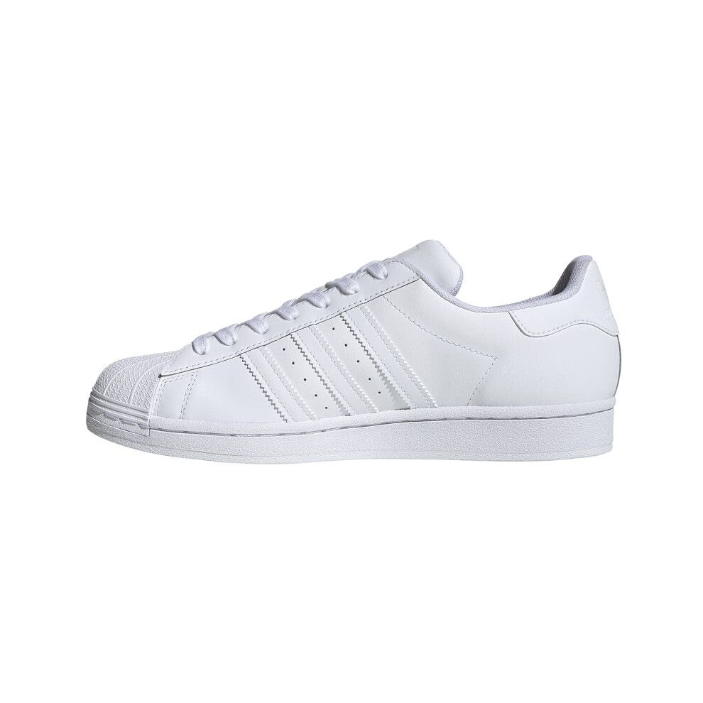 adidas Originals Mens Superstar White/White/White 8.5