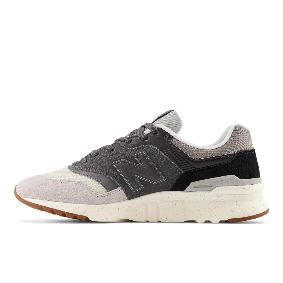 New Balance Men's 997H V1 Sneaker  Black/White  8