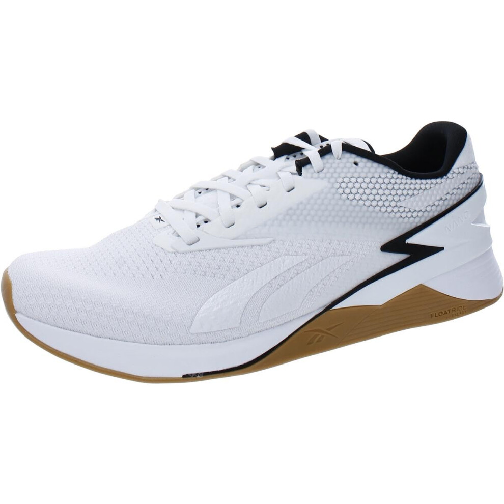 Reebok Unisex Nano X3 Sneaker  FTWR White/Core Black/Rbkg01  4 US Men