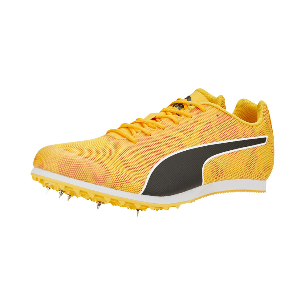 PUMA Men's Evospeed Star 8 Sneaker  Sun Stream-Sunset Glow Black  8.5