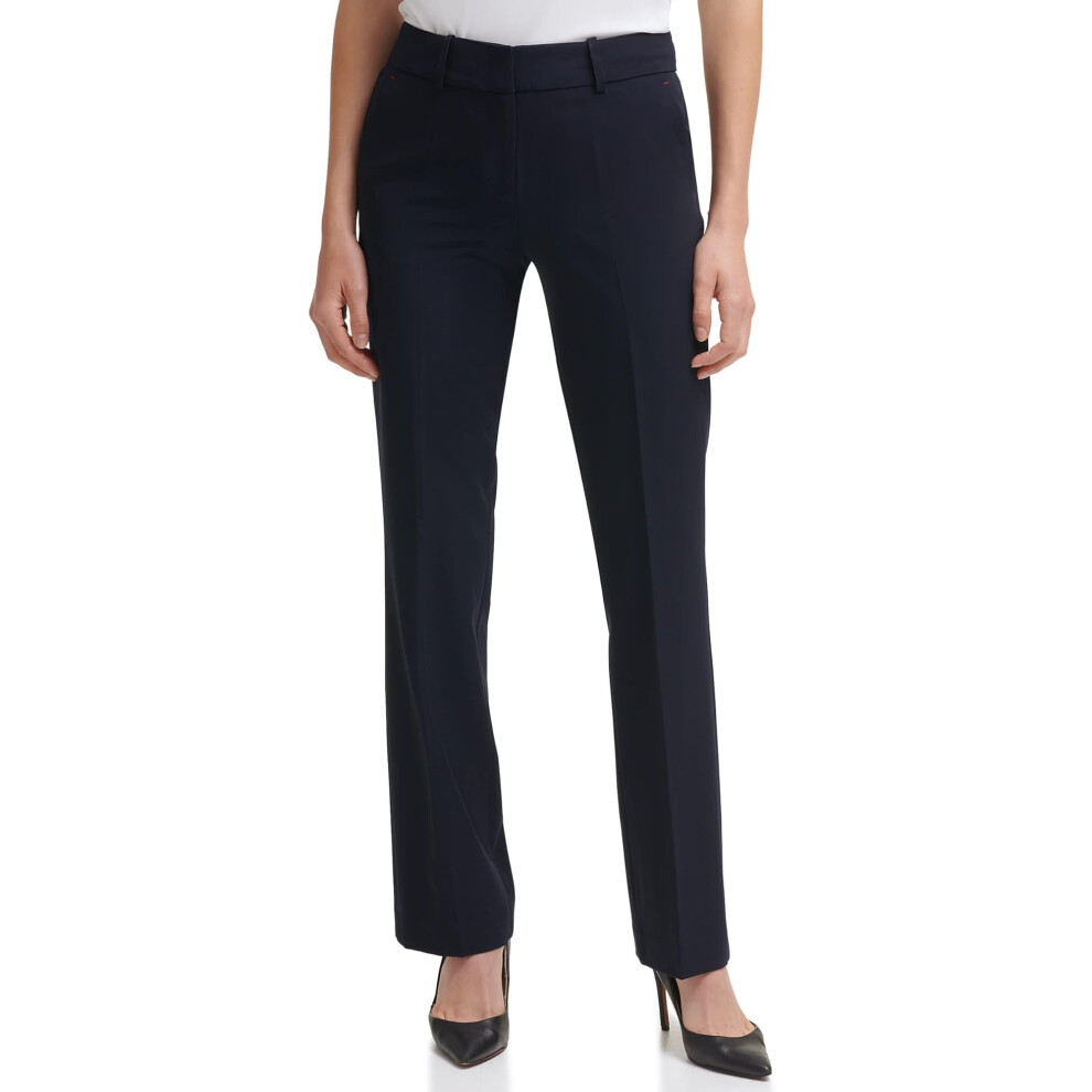 Tommy Hilfiger womens Straight Trouser Suit Pants  Midnight  8 US