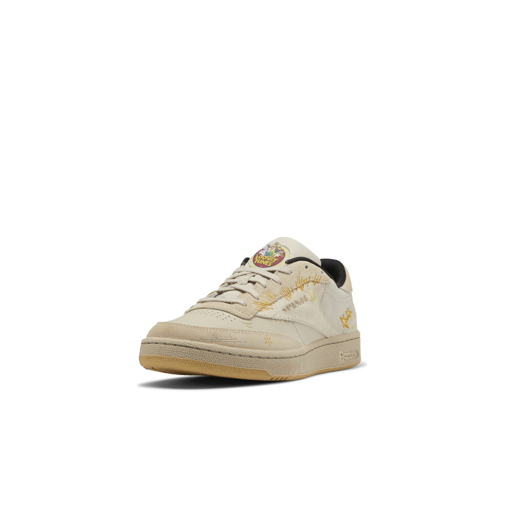 Reebok Unisex-Adult Club C Sneaker  Looney Tunes/Pebble/Bright Ochre