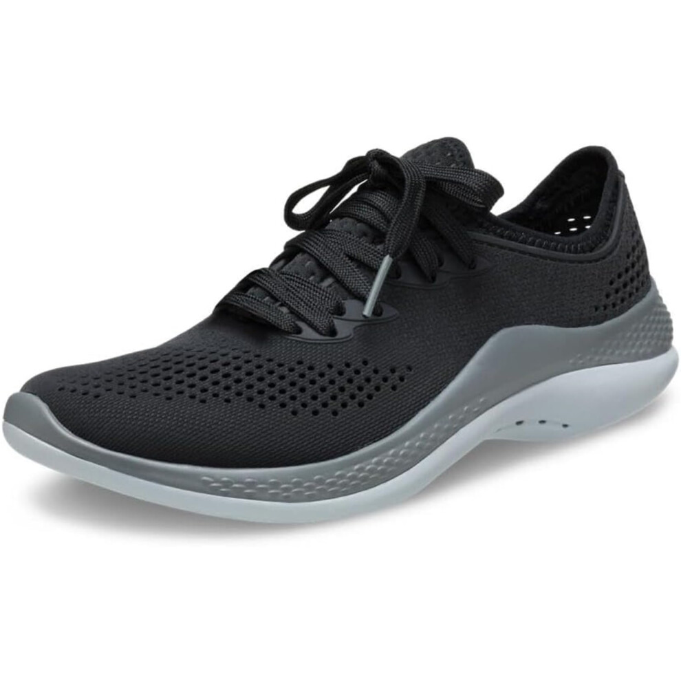 Crocs Men's LiteRide 360 Pacer Sneakers  Black/Slate Grey  11 Men