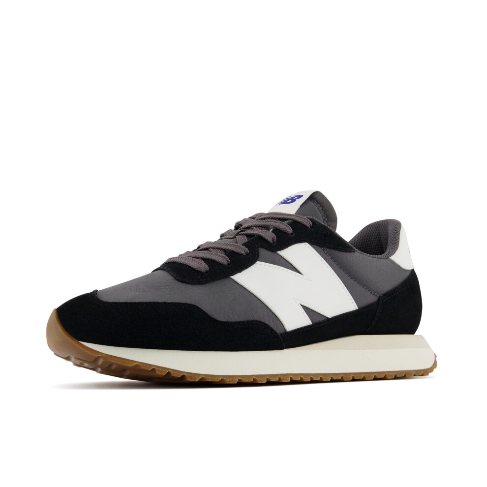 New Balance Men's 237 V1 Sneaker  Black/Magnet/Gum  7