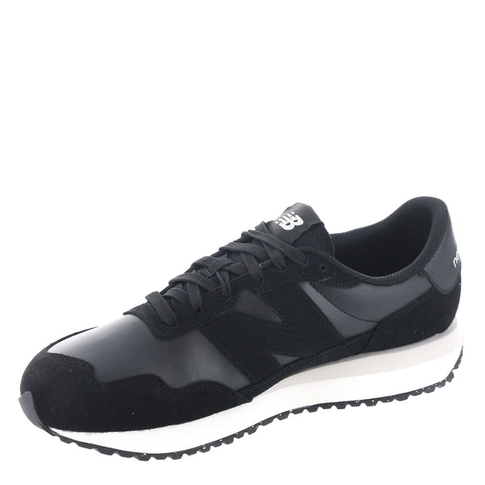 New Balance Men's 237 V1 Sneaker  Black/Moonbeam  6