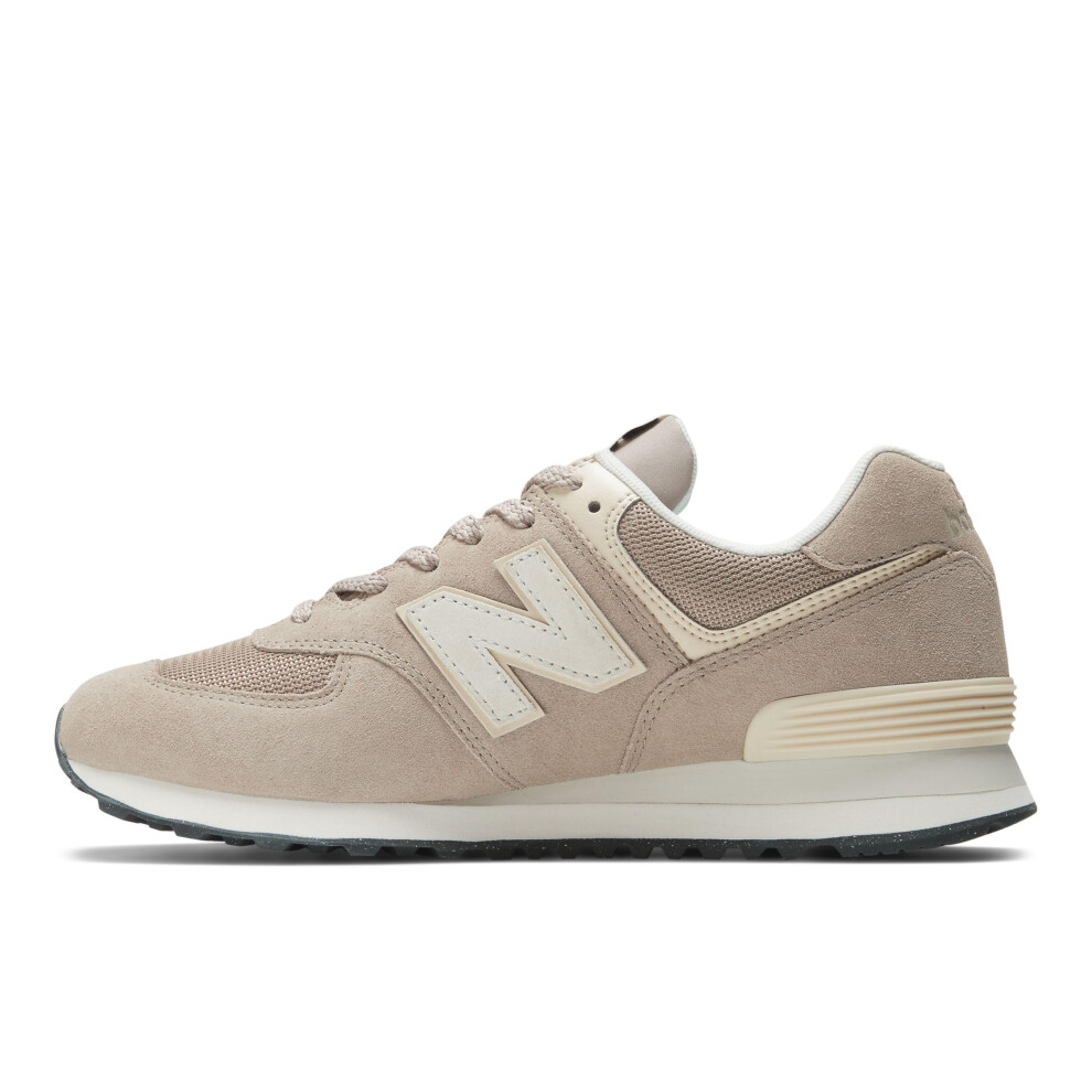 New Balance Unisex 574 V2 Lace-Up Sneaker  Beige/Off White  7.5 US Men