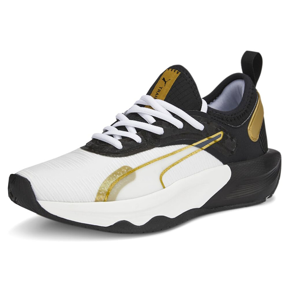 PUMA PWR XX Nitro Puma White/Puma Black/Puma Team Gold 8.5 B (M)