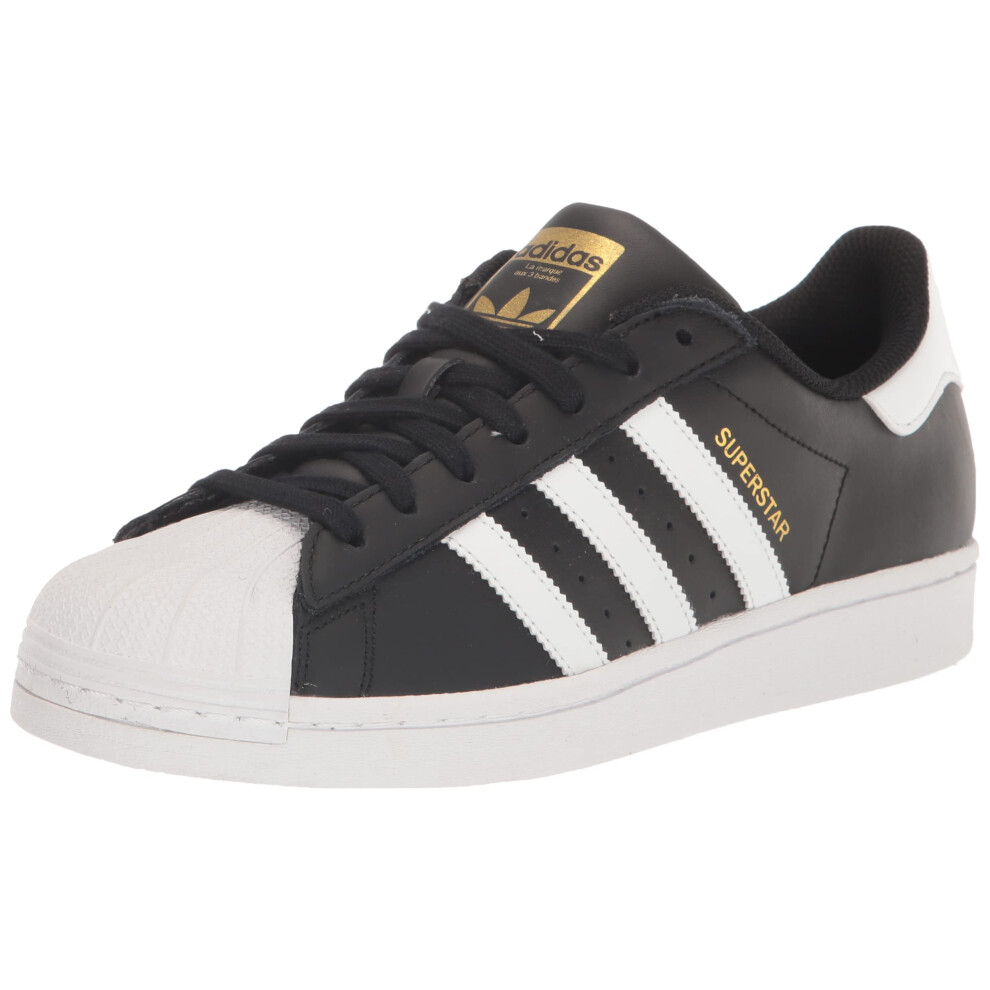 adidas Originals Men's Superstar Sneaker  Black/Core White/Black  6