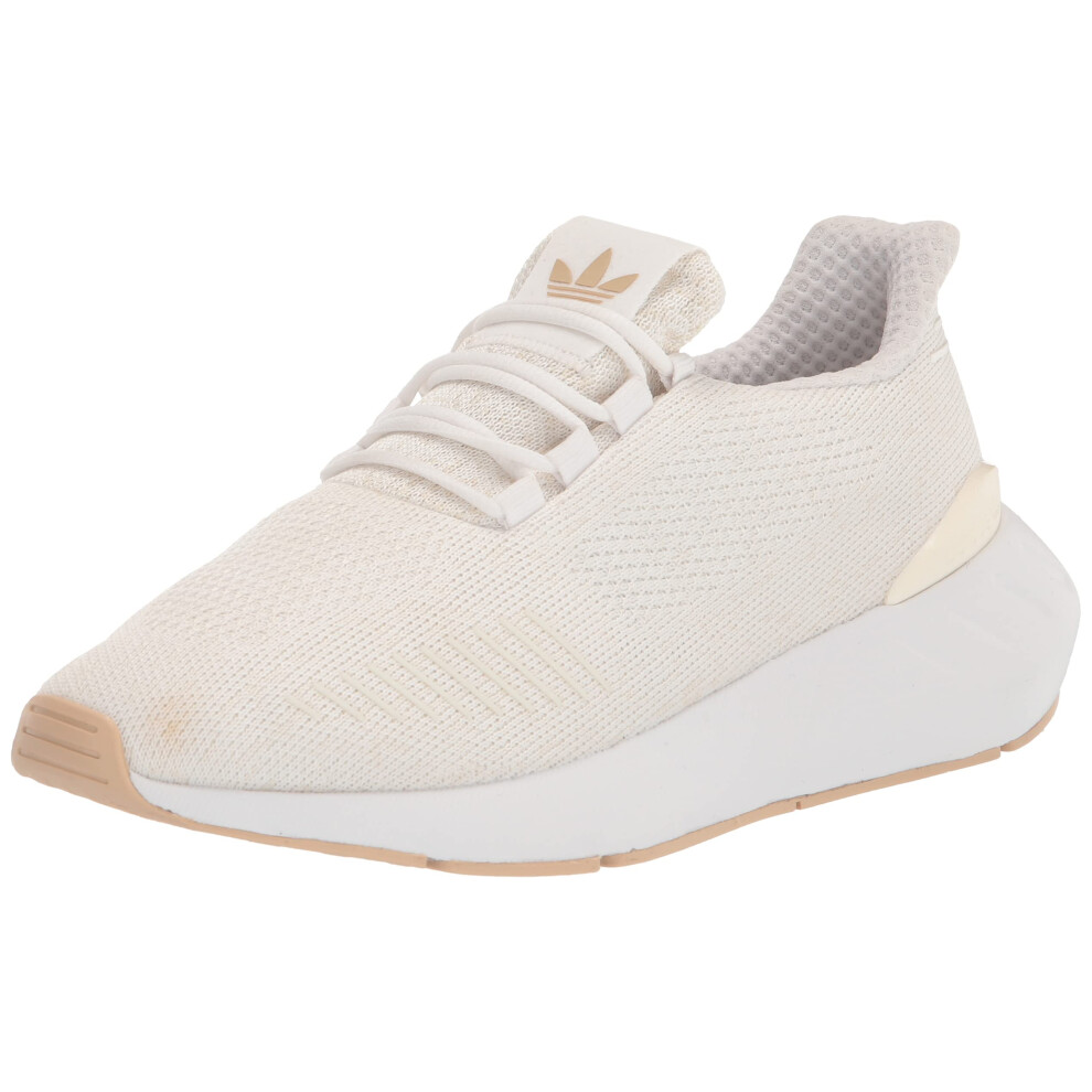 adidas Men's Swift Run 22 Sneaker  White/Cream White/Magic Beige (Deco