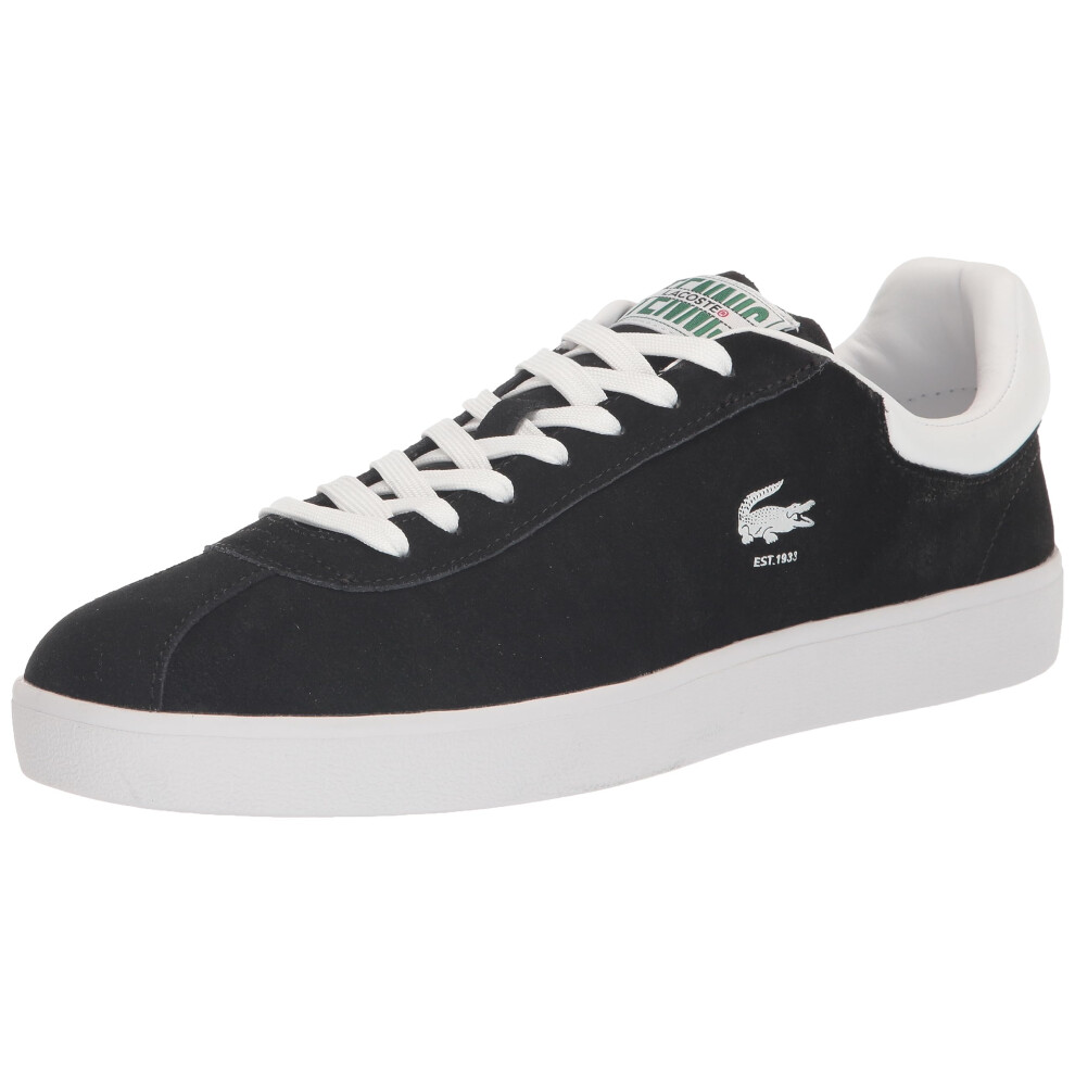 Lacoste Men's 46SMA0065 Sneaker  BLK/WHT  7.5