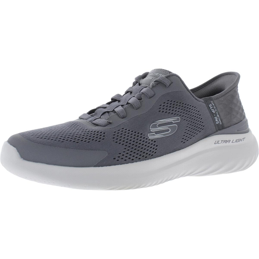 Skechers Men's Bounder 2.0 Emerged Slip-in Sneaker  Charcoal  8.5 Wide