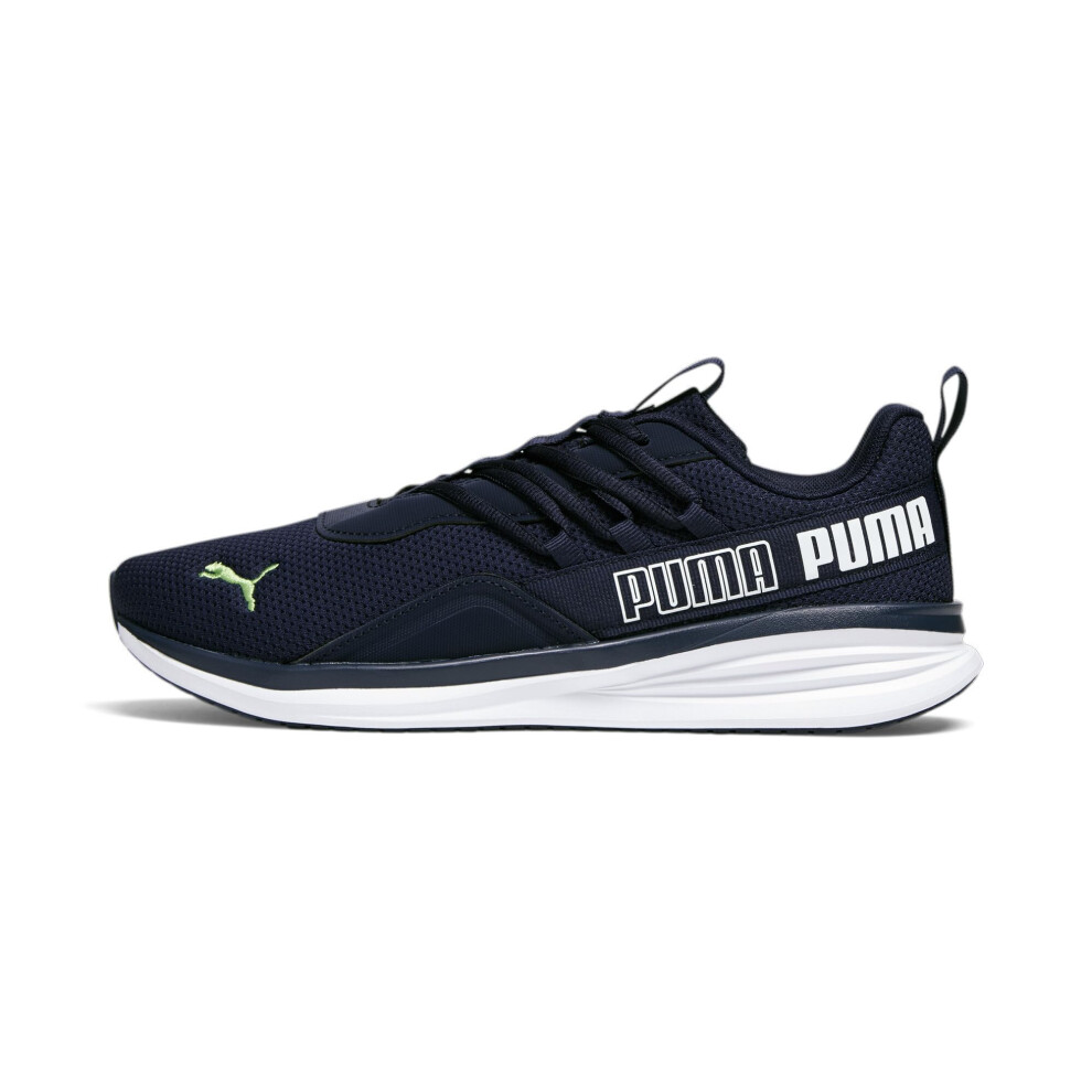 PUMA Men's STAR VITAL REFRESH Sneaker  PUMA Navy-Fizzy Lime  10