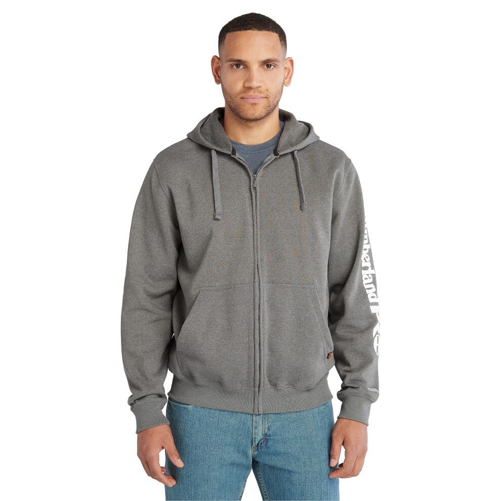 Timberland PRO mens Honcho Sport Full-zip Hooded Sweatshirt  Dark Char