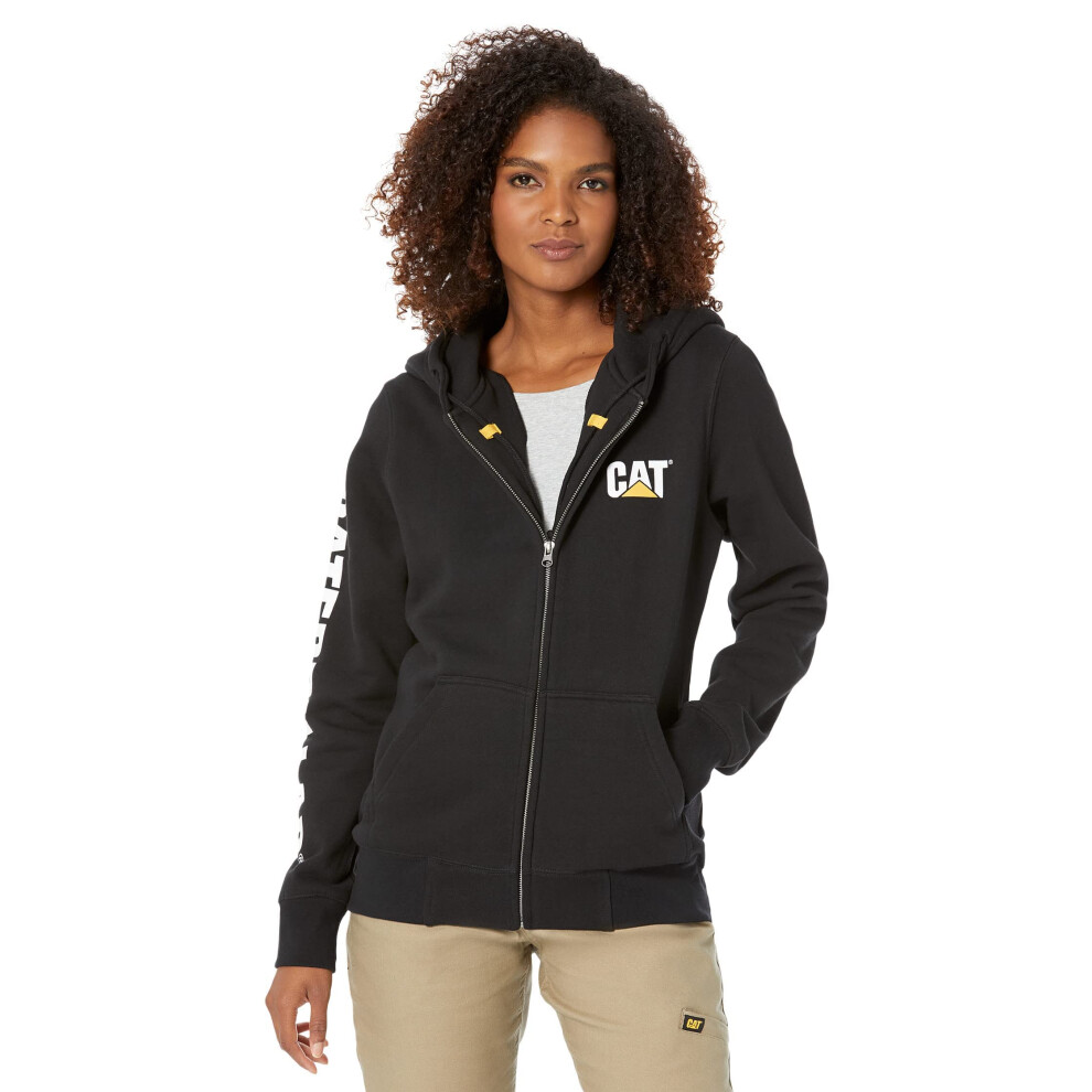 CAT Women's 1050005 Women's Trademark Banner Full Zip Hoodie - Small -