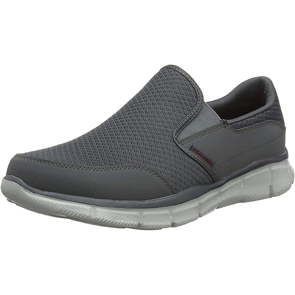 Skechers Sport Men's Equalizer Persistent Slip-On Sneaker  Charcoal  1