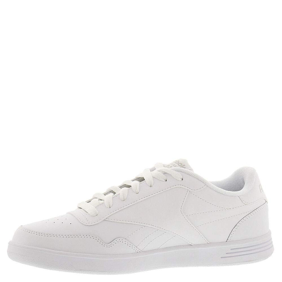 Reebok Men's Club Memt Fashion Sneaker  White/Steel  7 4E US