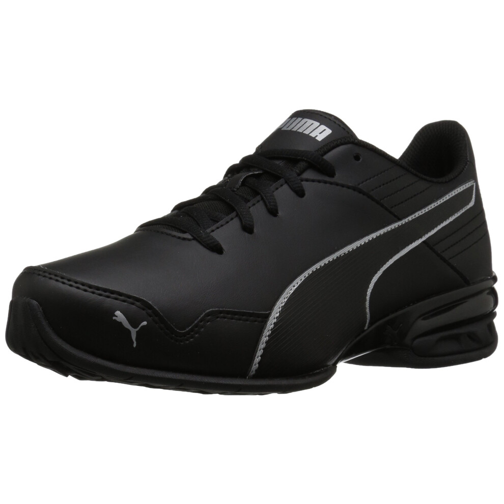 PUMA Men's SUPER LEVITATE Sneaker  Puma Black-Puma Aged Silver  11