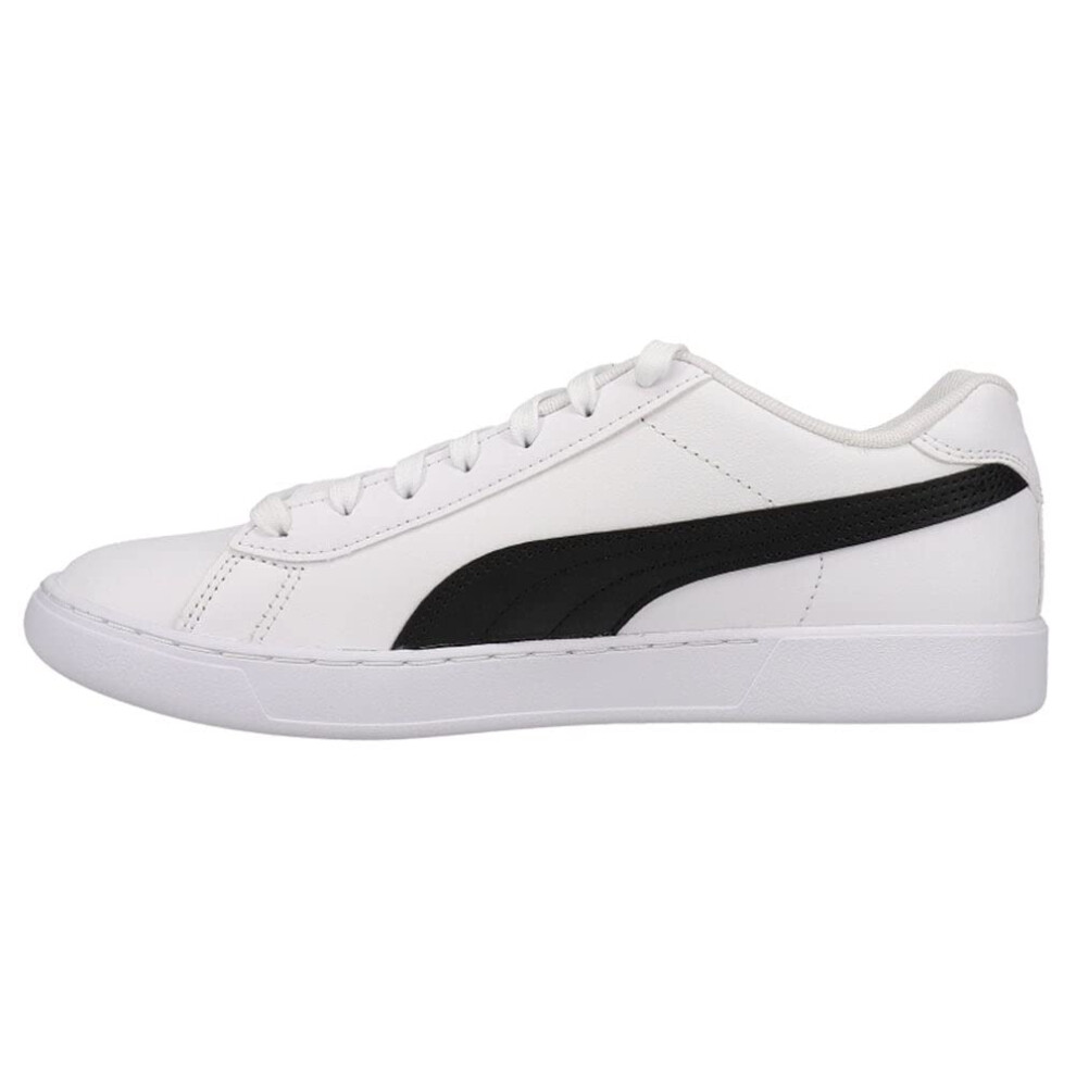 Puma Men's Match Star Sneaker  Puma White/Puma Black/Puma Team Gold  8