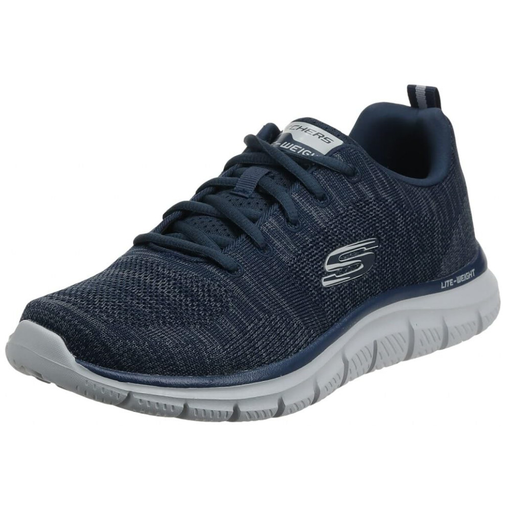 Skechers Men's Track Front Runner Lace-up Sneaker Oxford  Navy/Gray  1