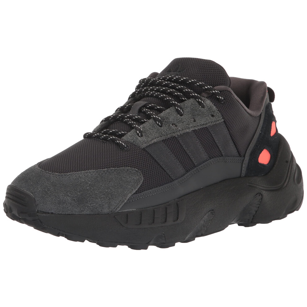 adidas Originals Mens ZX 22 Boost Black/Carbon/Solar Red 5  5